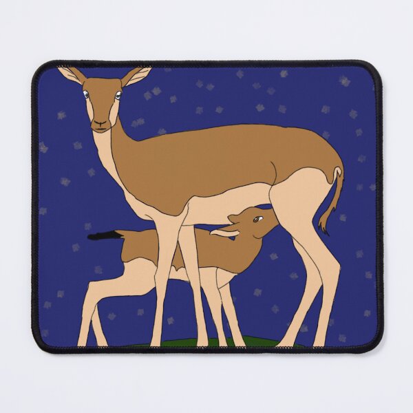 Item preview, Night Feeding Fawn – Nanja’s Dreams designed and sold by Birbfactory.