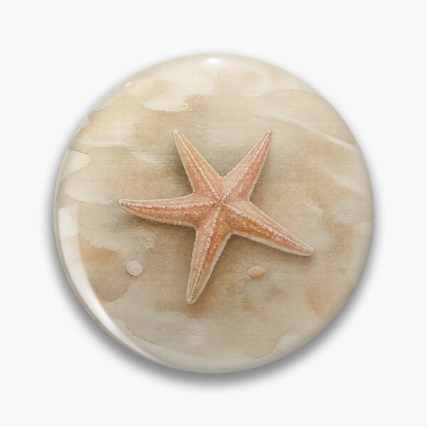 Item preview, Tide Pool Starfish Illustration | Coastal Wall Art designed and sold by FixationStudio.