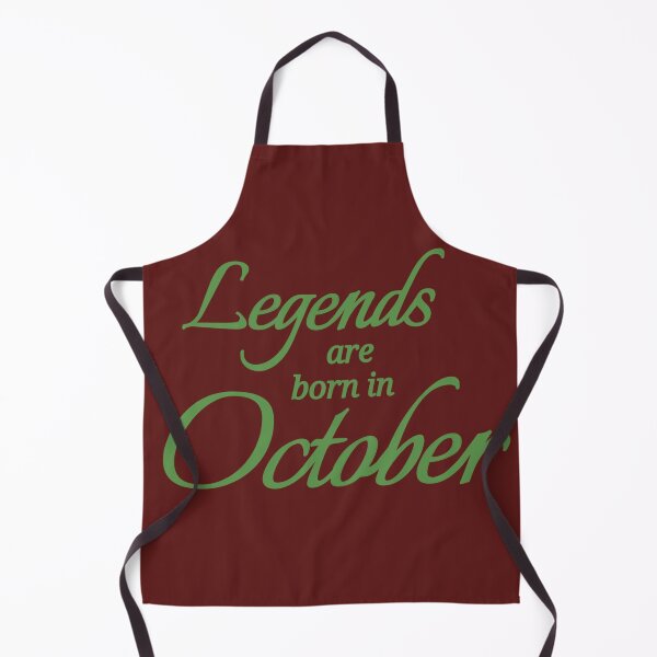 Item preview, Legends Are Born In October designed and sold by Urban Anomaly.