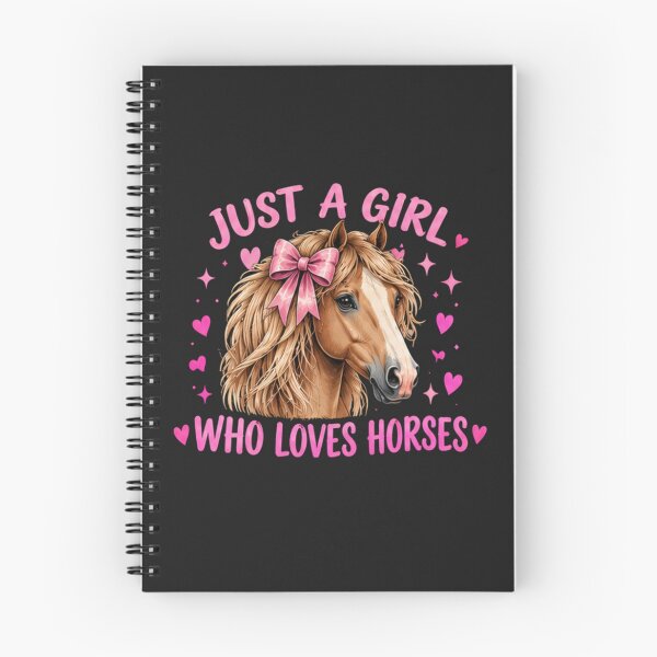 Item preview, Just A Girl Who Loves Horses  Cute Pink Cowgirl Horse Girl Hearts designed and sold by elisarasada.