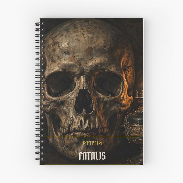 Item preview, "Fatalis" Gothic Skull T-Shirt | Dark Baroque Voodoo Skull Tee designed and sold by BellaDiosa.