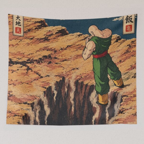 Item preview, Tien Shinhan Tri Beam Crater DBZ Ukiyo-e (HIGH-QUALITY) designed and sold by ShawnMorrisDesigns.