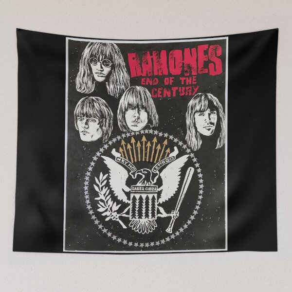 Item preview, Ramones Original Custom Vintage Music Band Tee Unique Poster Wall Art designed and sold by Cool Robot Bro..