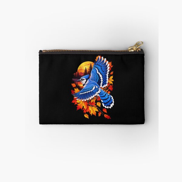 Item preview, Flying Blue Jay Autumn Fall Foliage designed and sold by RockitBaby.