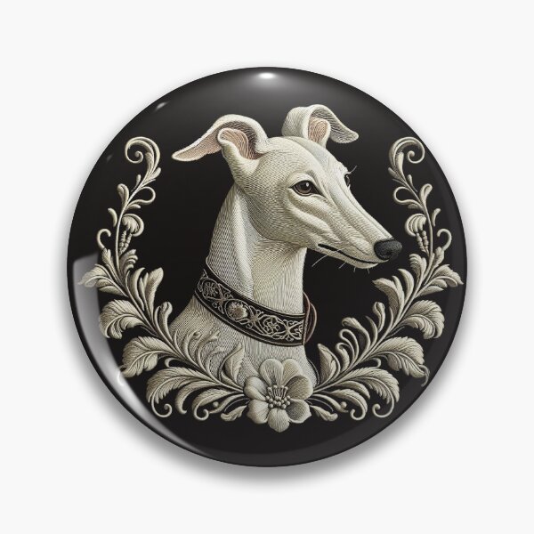 Item preview, GALOGO - Free the Galgo - Embroidery No02 designed and sold by GALOGO – Art for Sighthounds & Animal Welfare.