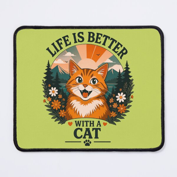 Item preview, Life is better with a CAT designed and sold by Adela80.