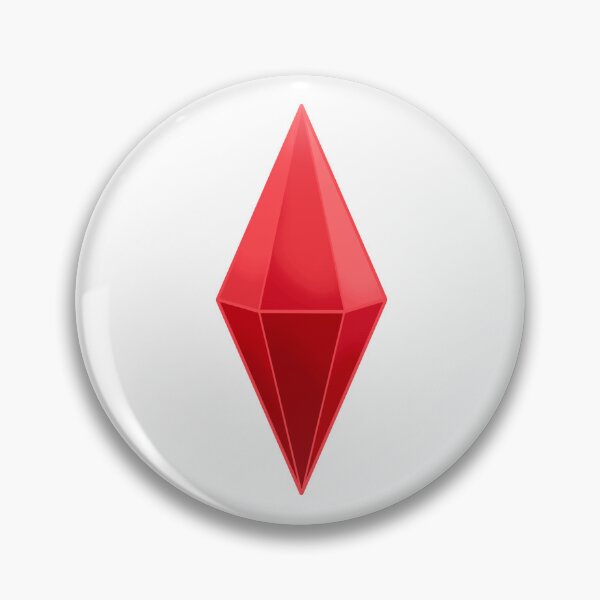 Item preview, The Sims Plumbob Red designed and sold by Selkie-Arts.