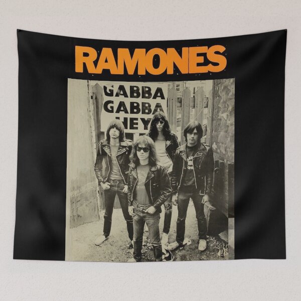Item preview, Ramones Original Custom Vintage Music Band Tee Unique Poster Wall Art designed and sold by Cool Robot Bro..