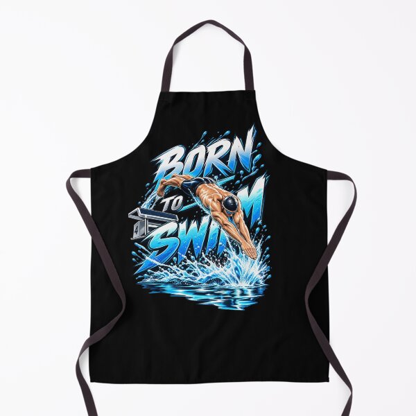 Item preview, BORN TO SWIM designed and sold by Imprearte.