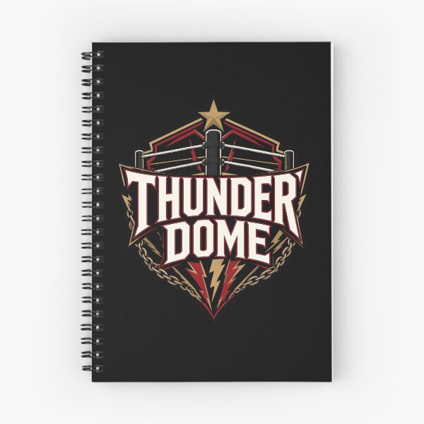 Item preview, Thunder Dome Wrestling Arena Emblem designed and sold by Dogy Corgi.