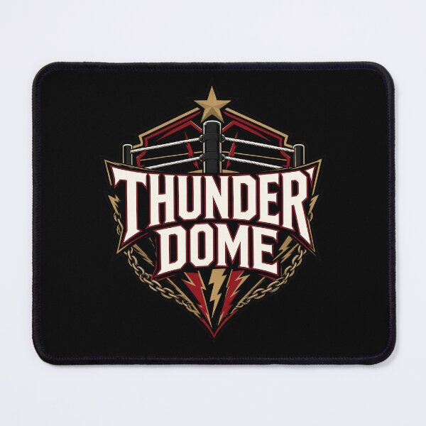 Item preview, Thunder Dome Wrestling Arena Emblem designed and sold by Dogy Corgi.