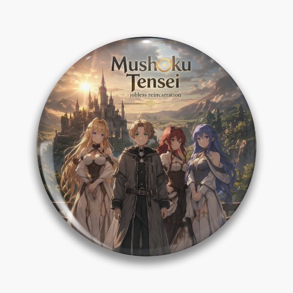 Item preview, Mushoku Tensei Jobless Reincarnation designed and sold by Theninelovequot.