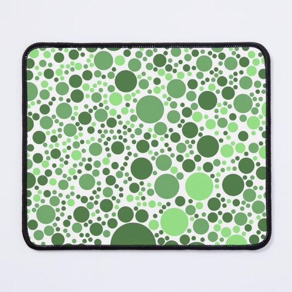 Item preview, Shades of Green Polkadot Pattern designed and sold by patternsoup.
