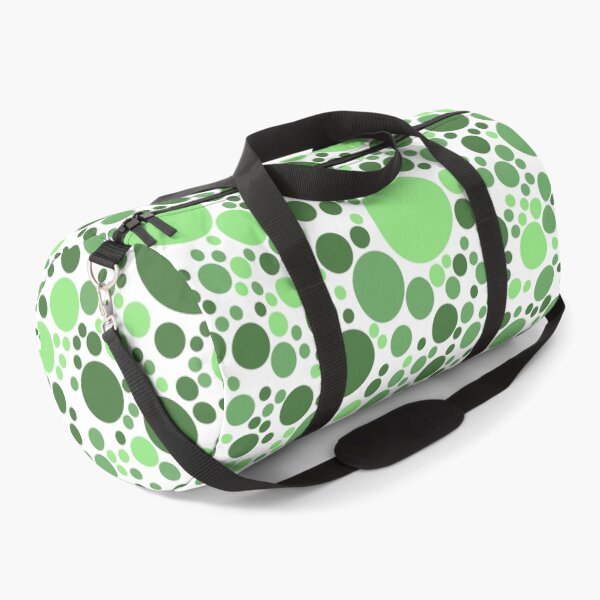 Item preview, Shades of Green Polkadot Pattern designed and sold by patternsoup.