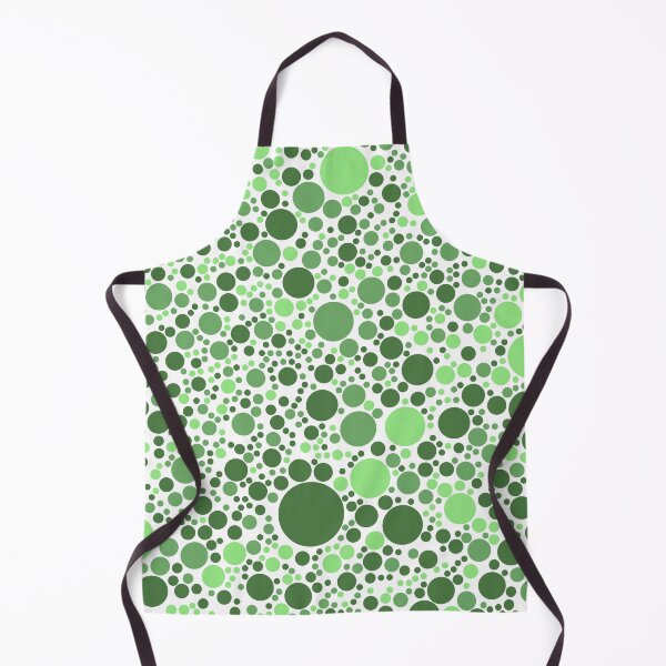 Item preview, Shades of Green Polkadot Pattern designed and sold by patternsoup.