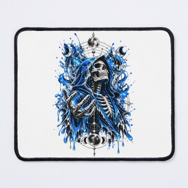 Item preview, Cosmic Reaper Celestial Skeleton Art designed and sold by ODDLUME CLUB.