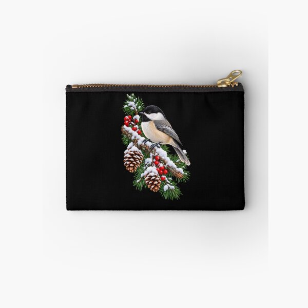 Item preview, Chickadee on Snowy Branch designed and sold by RockitBaby.