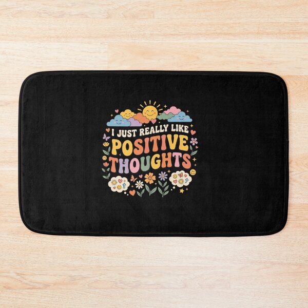 Item preview, I Just Really Like Positive Thoughts Mental Health Self Care Quote designed and sold by AmeliaShirts.
