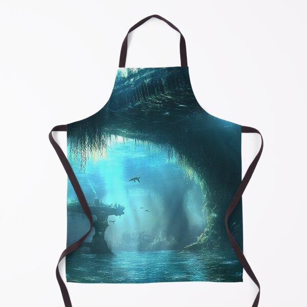 Item preview, Mysterious Underwater Cave and Ancient Ruins designed and sold by Anuka Ganchimeg.