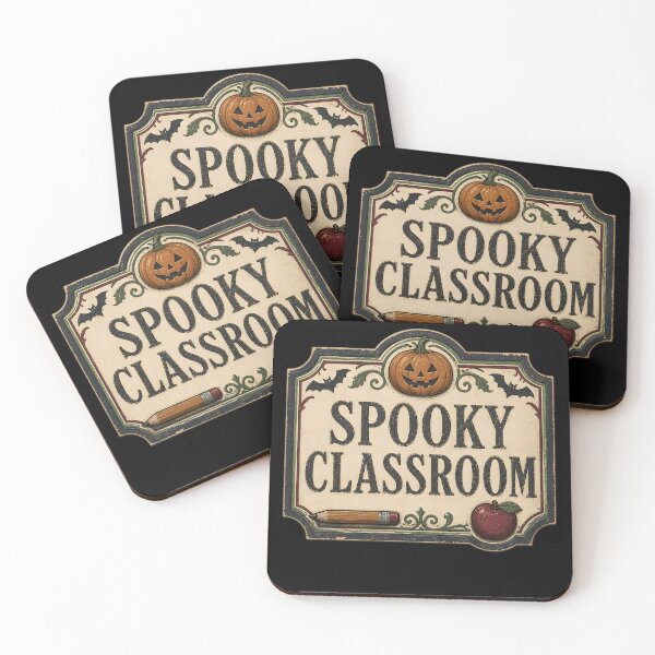 Item preview, Spooky Classroom Sign Wooden Door Welcome Teacher designed and sold by OliviaHayesArt.