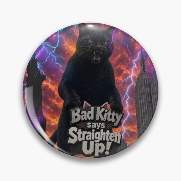 Item preview, BAD KITTY EATS NYC designed and sold by AsheDinaArt.