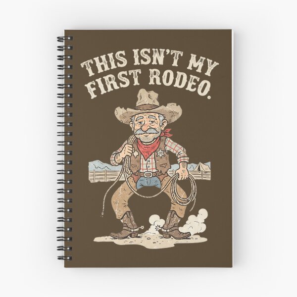 Item preview, This Isn't My First Rodeo Funny Old Cowboy Vintage Graphic designed and sold by FrozenFits.