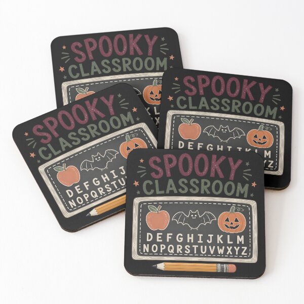 Item preview, Spooky Classroom Alphabet ABC Board Teacher designed and sold by OliviaHayesArt.