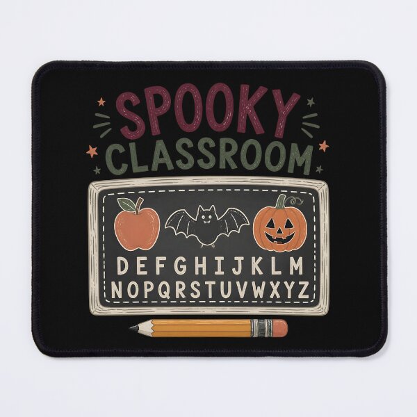 Item preview, Spooky Classroom Alphabet ABC Board Teacher designed and sold by OliviaHayesArt.