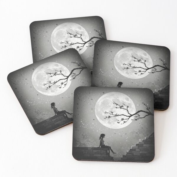 Item preview, Moonlit Dreamer on the Brick Wall designed and sold by RICAMTP.