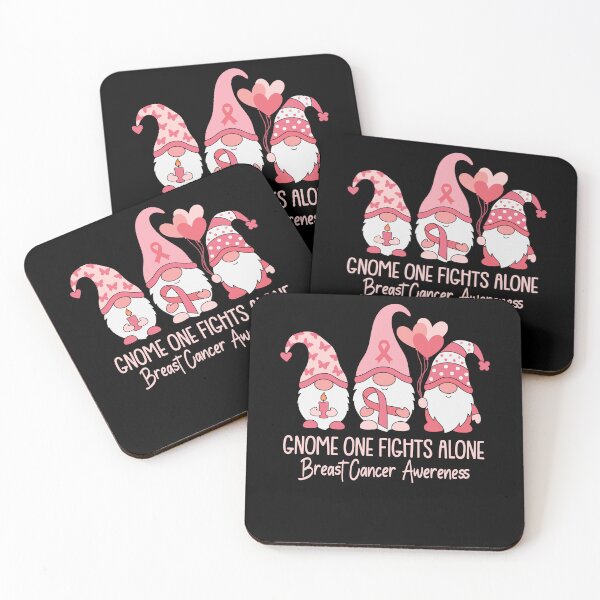 Item preview, Gnome One Fights Alone Breast Cancer Awareness designed and sold by Antdoodle.