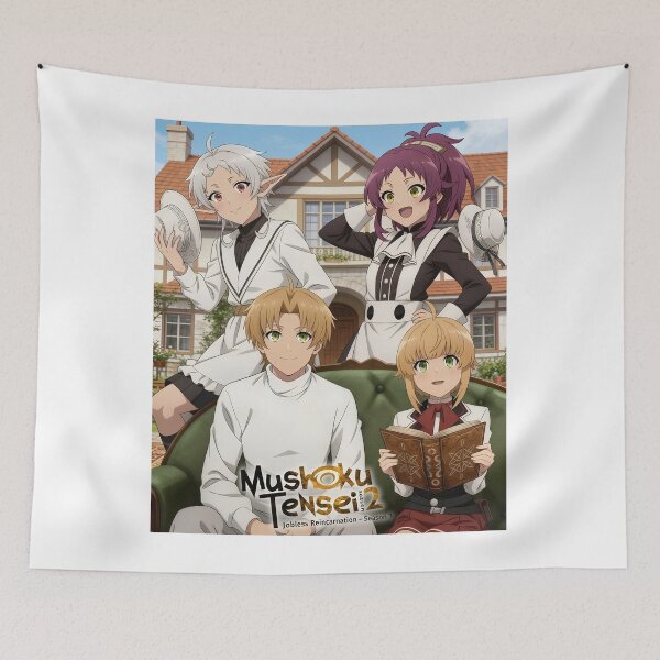 Item preview, Mushoku Tensei Jobless Reincarnation designed and sold by Theninelovequot.