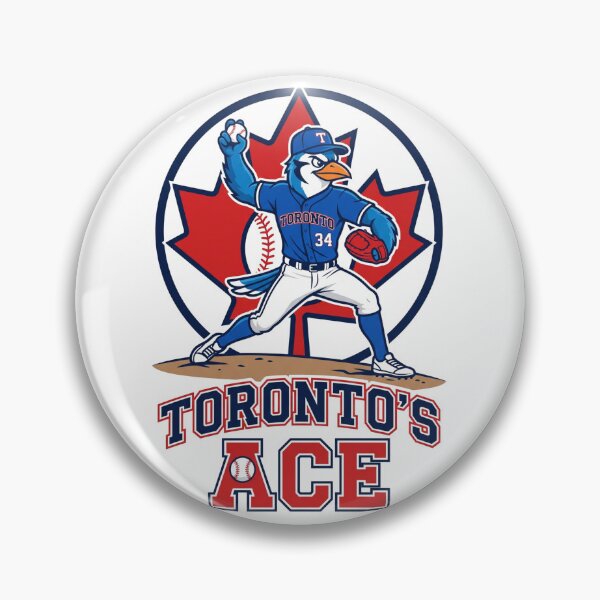 Item preview, Toronto Baseball Bluejay Pitcher designed and sold by Tiffany Roy.