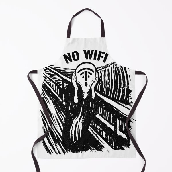 Item preview, No Wifi - The Scream designed and sold by therocketman.