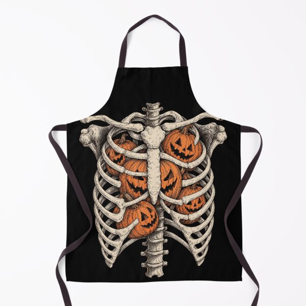 Item preview, Skeleton Ribcage Filled with Jack O Lanterns designed and sold by SassCity.