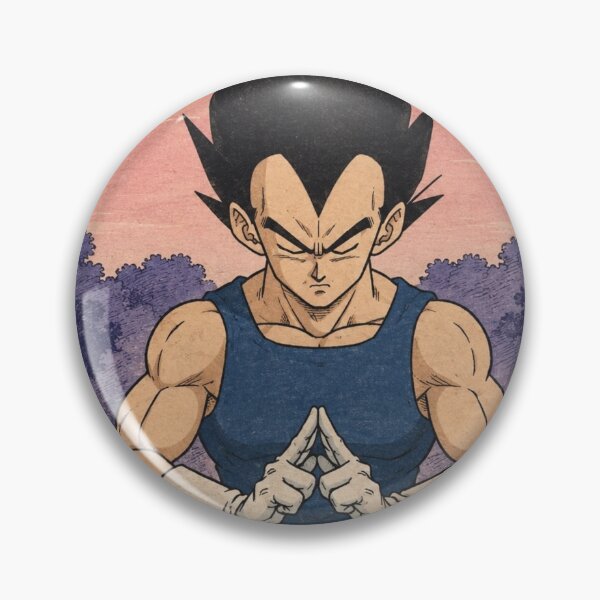 Item preview, Prince Vegeta Meditating on Yardrat DBZ Ukiyo-e  designed and sold by ShawnMorrisDesigns.