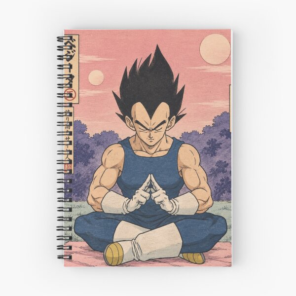 Item preview, Prince Vegeta Meditating on Yardrat DBZ Ukiyo-e  designed and sold by ShawnMorrisDesigns.