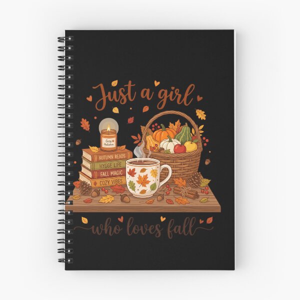 Item preview, Just a Girl Who Loves Fall Cozy Autumn Coffee designed and sold by w66aboo.
