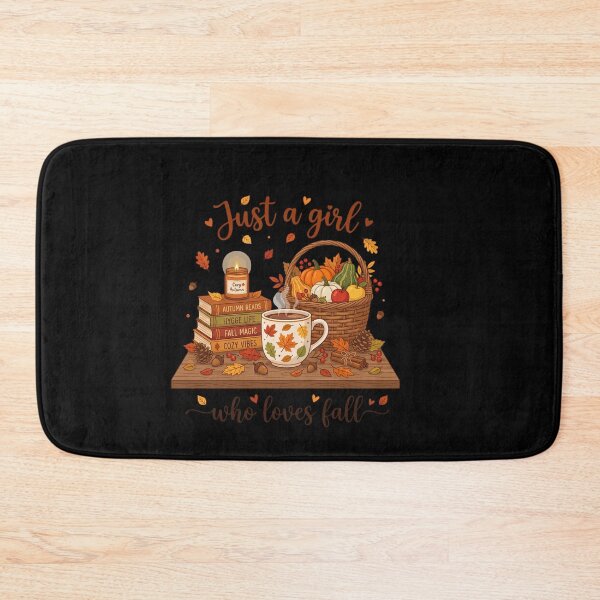 Item preview, Just a Girl Who Loves Fall Cozy Autumn Coffee designed and sold by w66aboo.