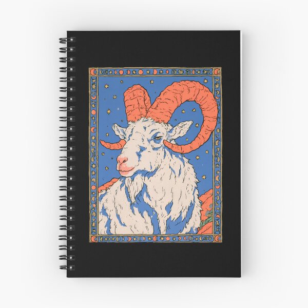 Item preview, Vintage Capricorn Zodiac Sea Goat | Celestial Occult Astronomy Art designed and sold by kuwagatamushi.
