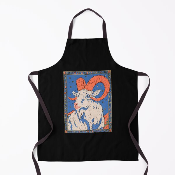 Item preview, Vintage Capricorn Zodiac Sea Goat | Celestial Occult Astronomy Art designed and sold by kuwagatamushi.