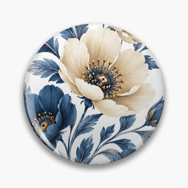 Item preview, Blue Anemone Floral Bouquet designed and sold by MichalHau.