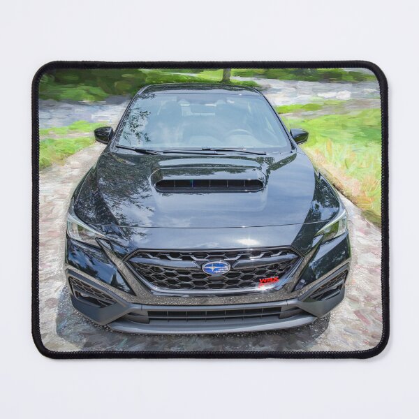 Item preview, 2026 WRX Crystal Black Silica Technical Blueprint Car Poster designed and sold by RichFrancoCars.
