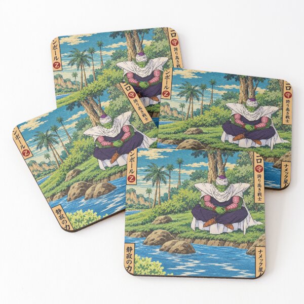 Item preview, Piccolo Meditating River Dragon Ball Ukiyo-e   (HIGH-QUALITY) designed and sold by ShawnMorrisDesigns.
