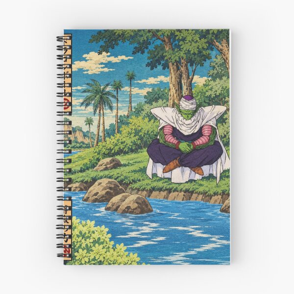 Item preview, Piccolo Meditating River Dragon Ball Ukiyo-e     designed and sold by ShawnMorrisDesigns.
