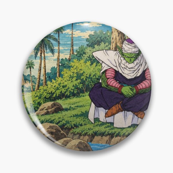 Item preview, Piccolo Meditating River Dragon Ball Ukiyo-e   (HIGH-QUALITY) designed and sold by ShawnMorrisDesigns.