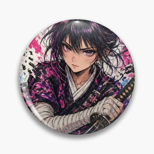 Item preview, Samurai Warrior Anime Unbreakable Heart designed and sold by JonelleTshirts.
