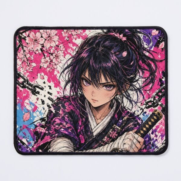 Item preview, Samurai Warrior Anime Unbreakable Heart designed and sold by JonelleTshirts.