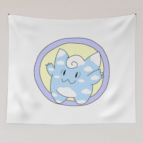Item preview, Cloud Clefairy designed and sold by BeinChicComfy.