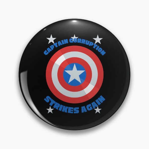 Item preview, captain corruption strikes again designed and sold by onum2018.