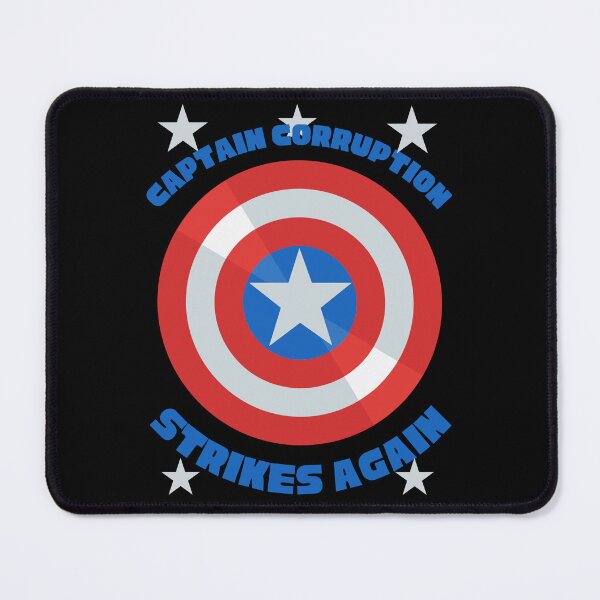 Item preview, captain corruption strikes again designed and sold by onum2018.